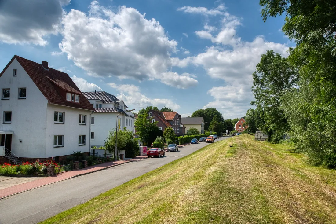Straßenzug in Berlin-Hellersdorf