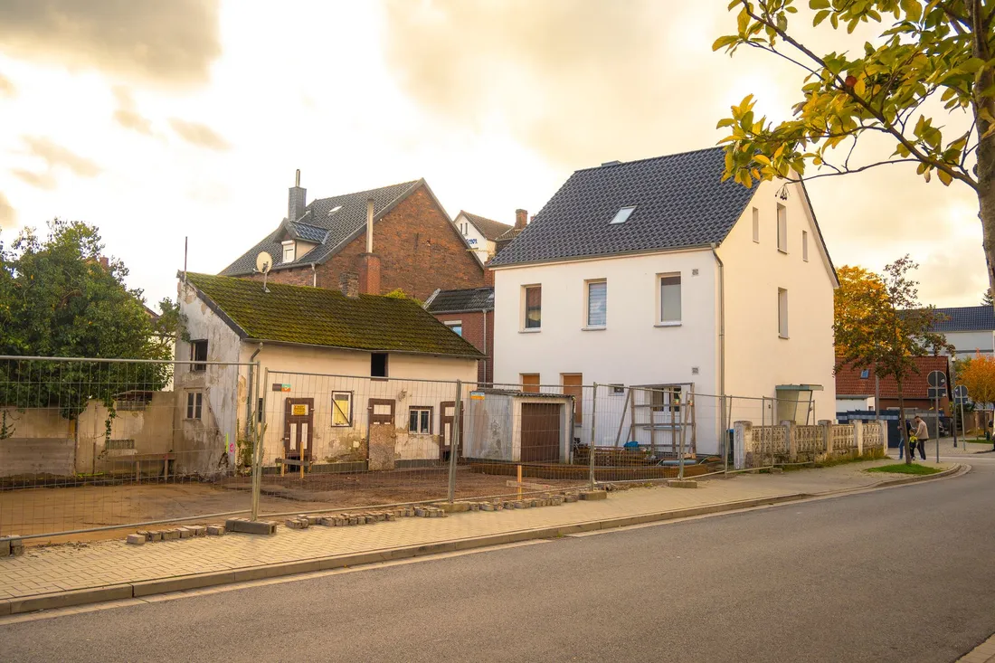 Straßenzug in Berlin-Pankow