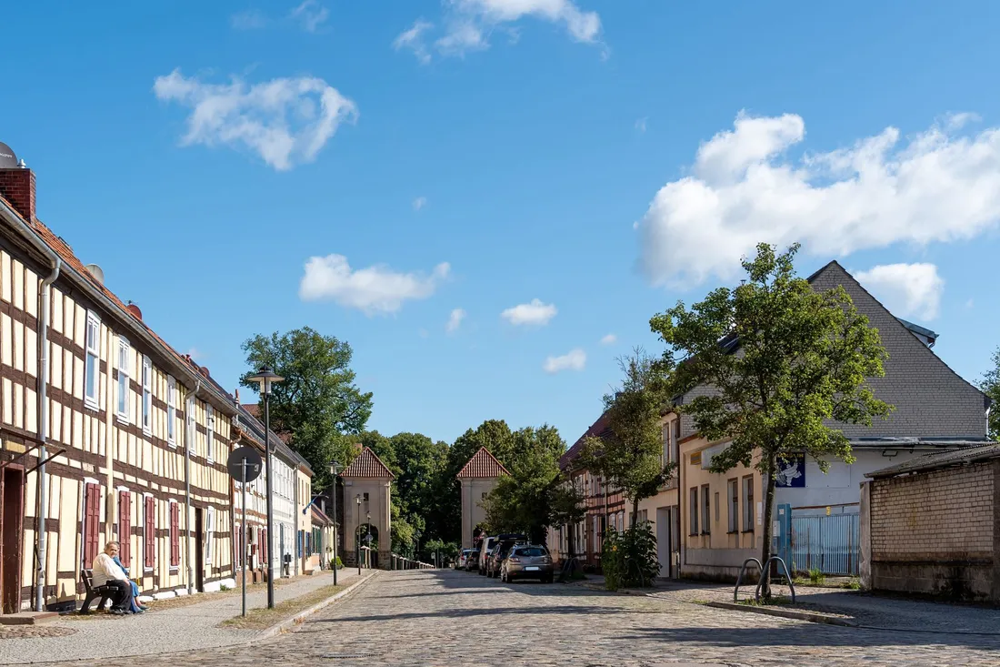 Straßenzug in Berlin-Weißensee